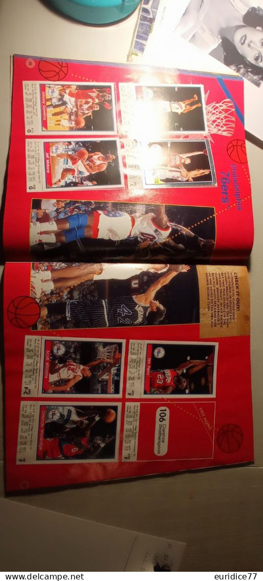 Album Panini Basketball 94-95 imcompleto