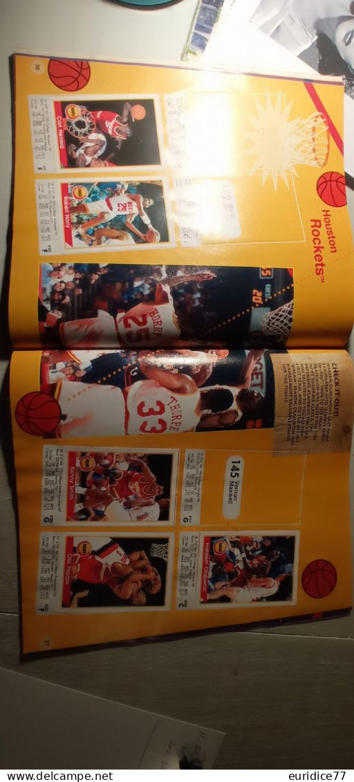 Album Panini Basketball 94-95 imcompleto