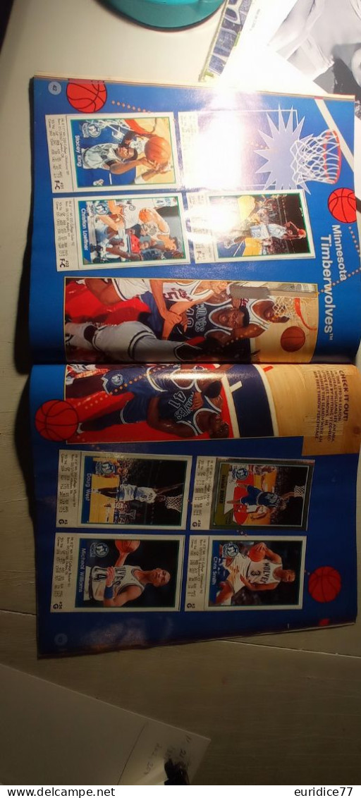 Album Panini Basketball 94-95 imcompleto