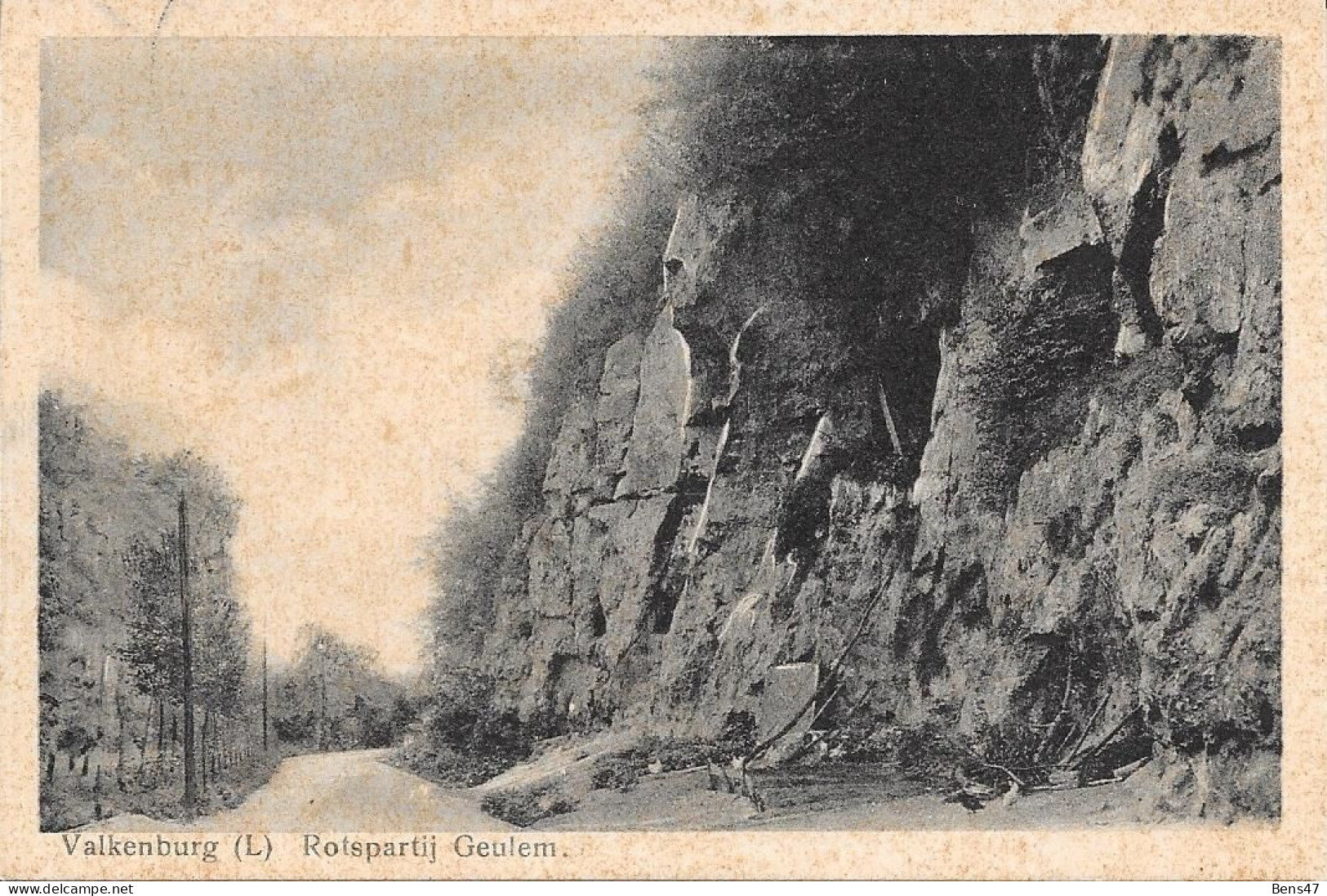 Valkenburg Rotspartij Geulem Gelopen 29-7-1936 - Valkenburg