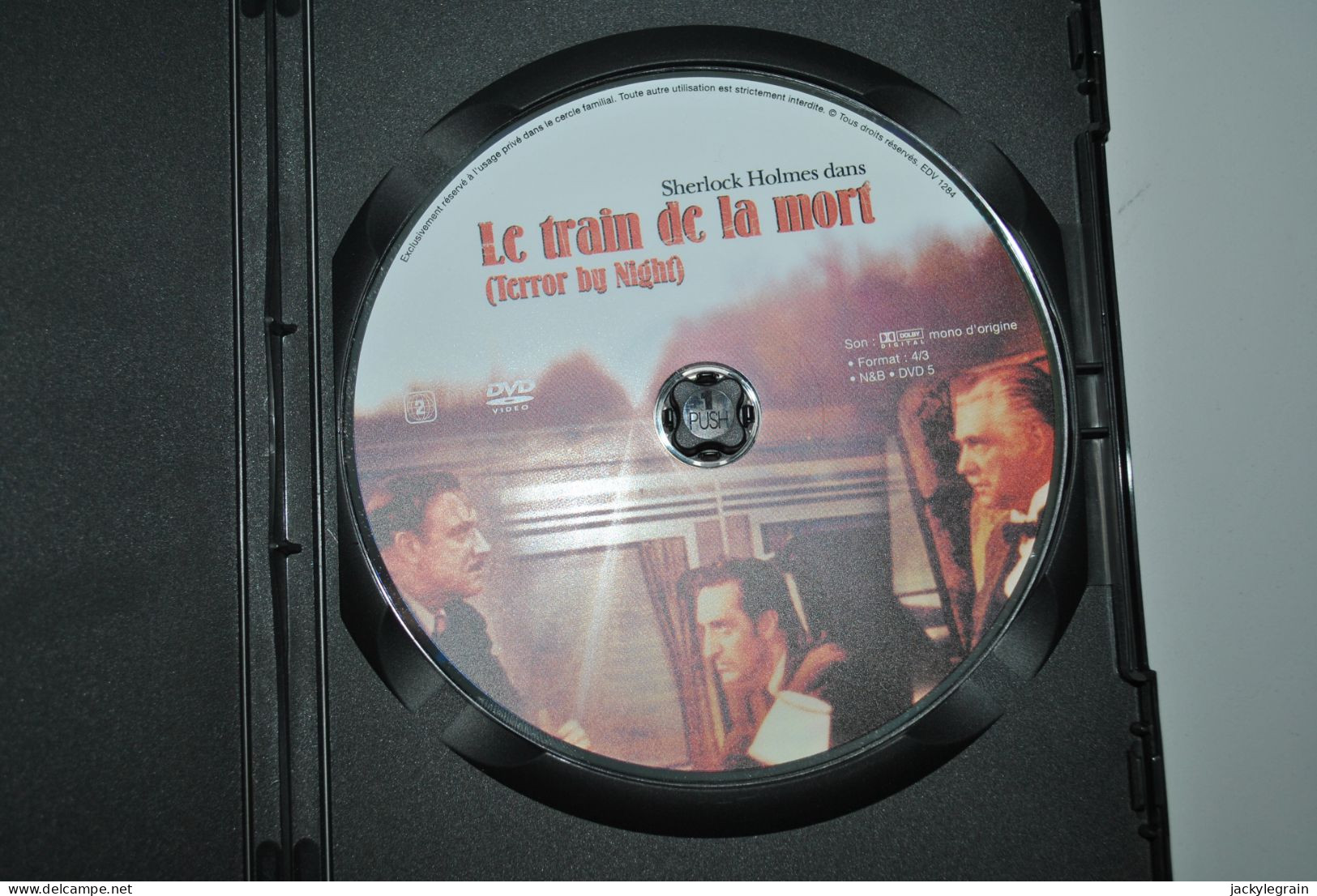 DVD "Train De La Mort"/Sherlock Holmes Langues Anglais/francais Comme Neuf Vente En Belgique Uniquement Envoi Bpost 3 € - Policiers