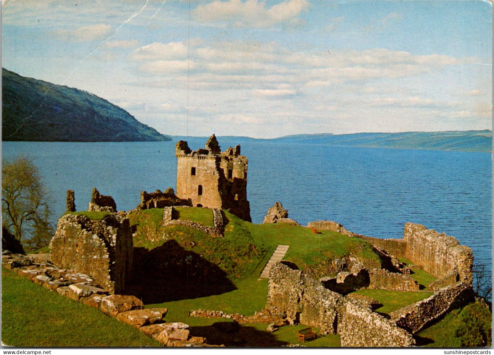 Scotland Inverness-Shire Loch Ness Urquhart Castle From The South - Inverness-shire