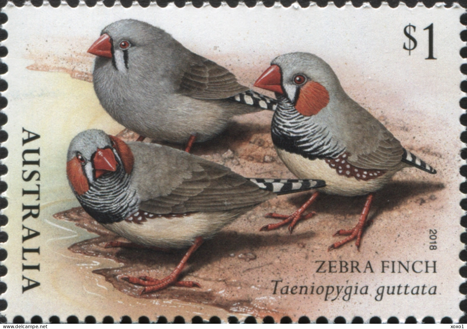 AUSTRALIA 2018 MiNr. 4770 - 73 (Block 480) Australien Birds Oiseaux Finches CANBERRA STAMPSHOW 4v +s\sh MNH** 16,00 € - Mint Stamps