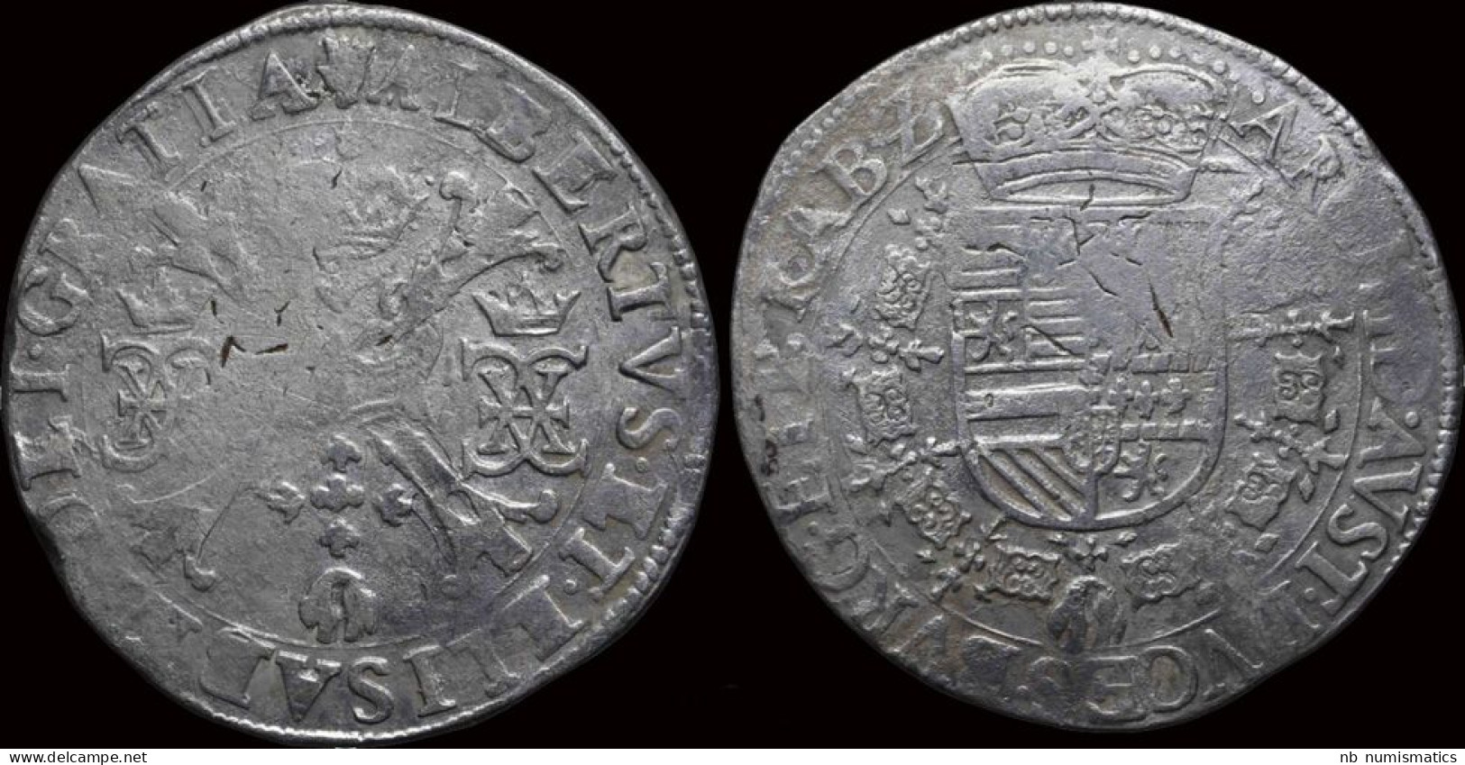 Southern Netherlands Brabant Albrecht & Isabella Patagon No Date - 1556-1713 Spanish Netherlands