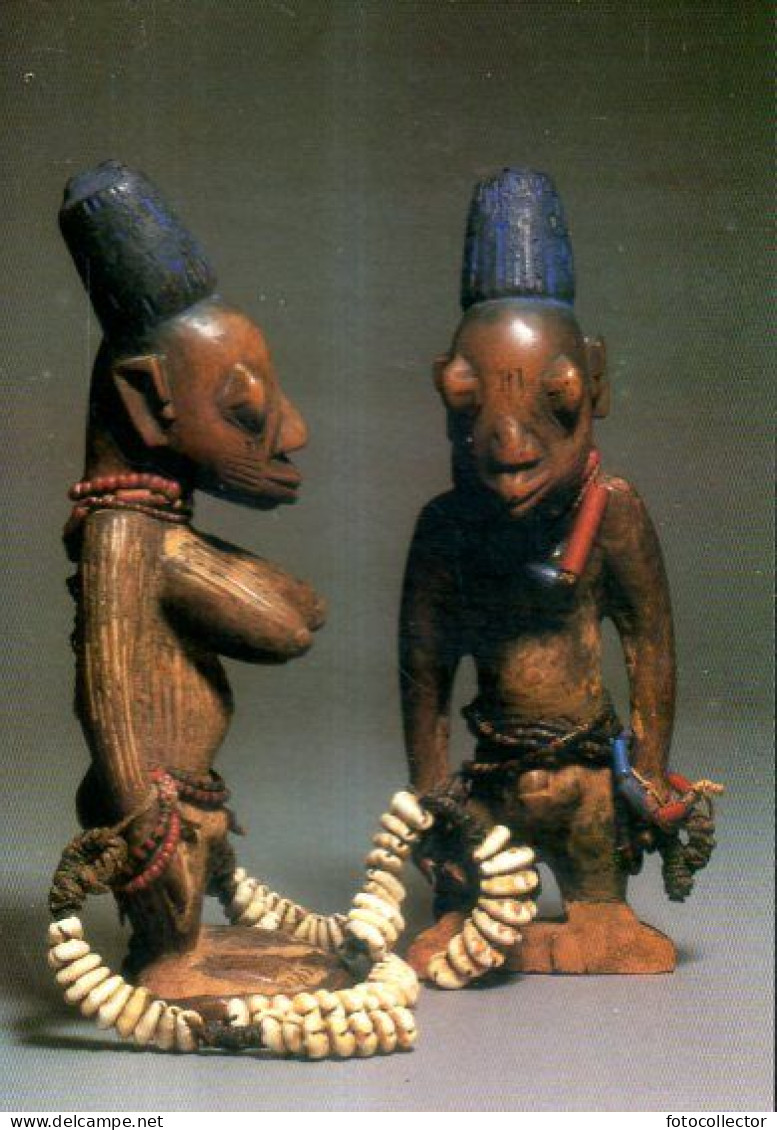 Nigeria : Statuettes Ibeji - Objets D'art