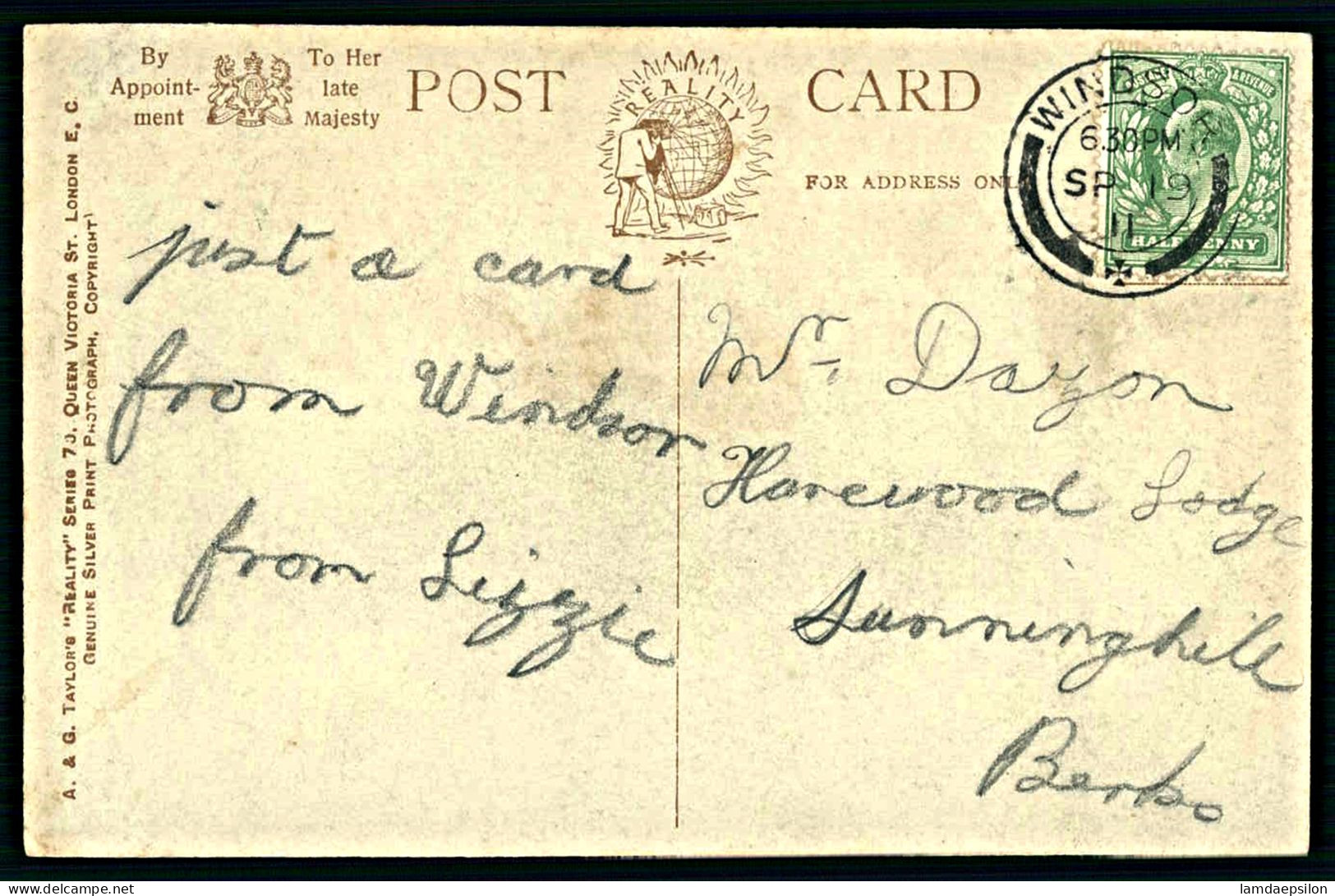 A64  ROYAUME-UNI CPA  WINDSOR CASTLE - Collections & Lots