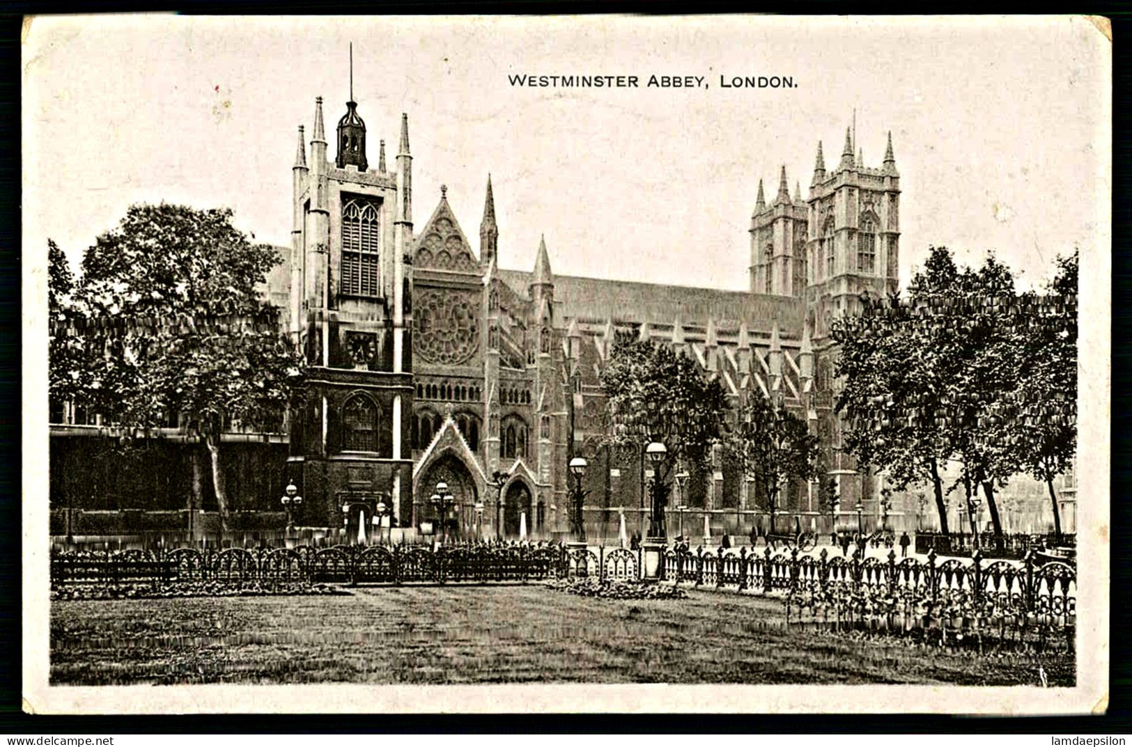 A64  ROYAUME-UNI CPA  LONDON - WESTMINSTER ABBEY - Colecciones Y Lotes