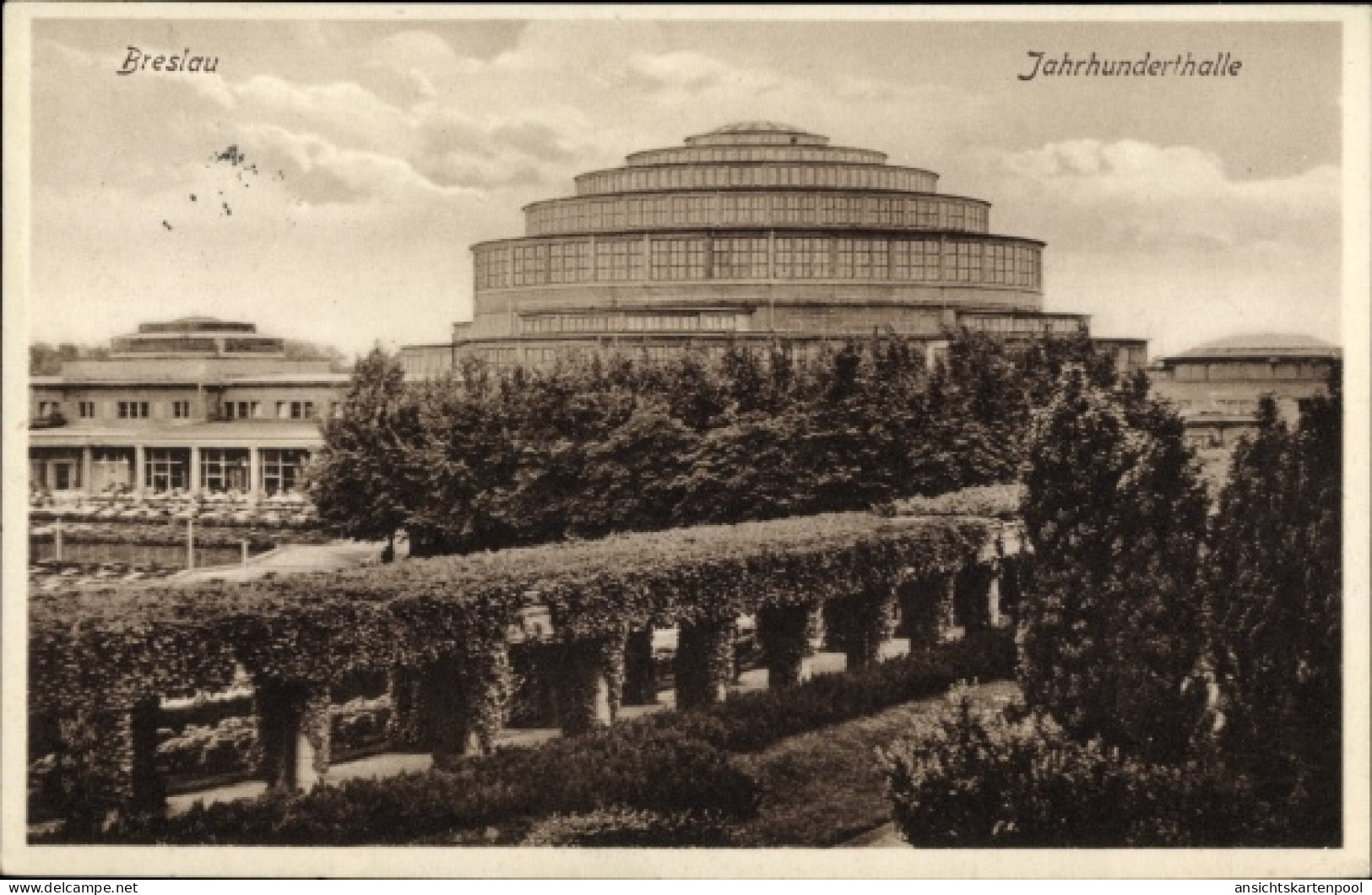 CPA Wrocław Breslau Schlesien, Jahrhunderthalle - Schlesien