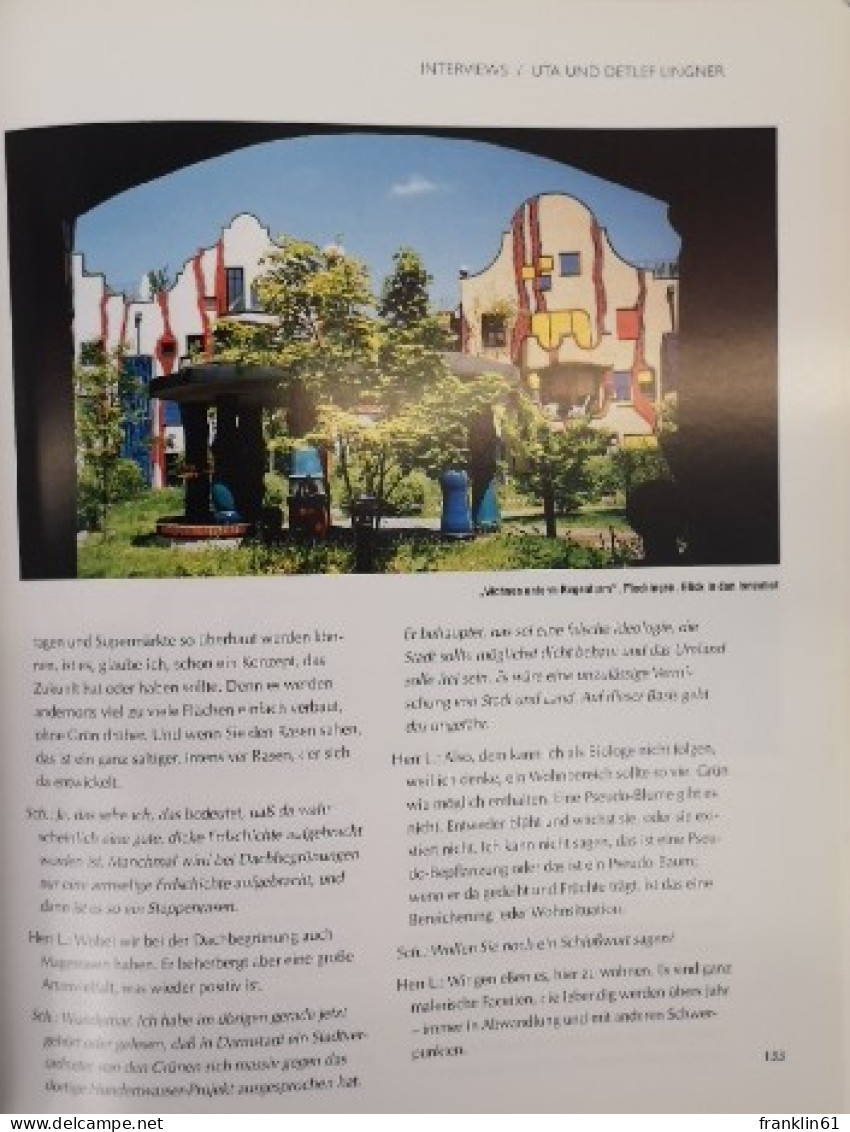 Hundertwassers Häuser : Dokumente Einer Kontroverse über Zeitgemäße Architektur. - Architectuur