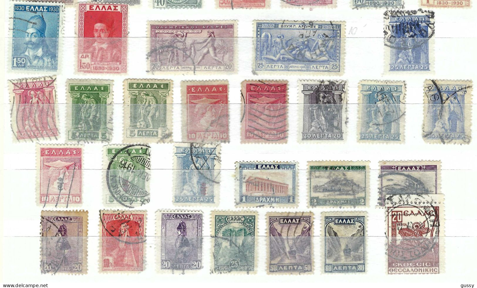 GRECE Ca.1900-50: Lot D' Obl. - Used Stamps