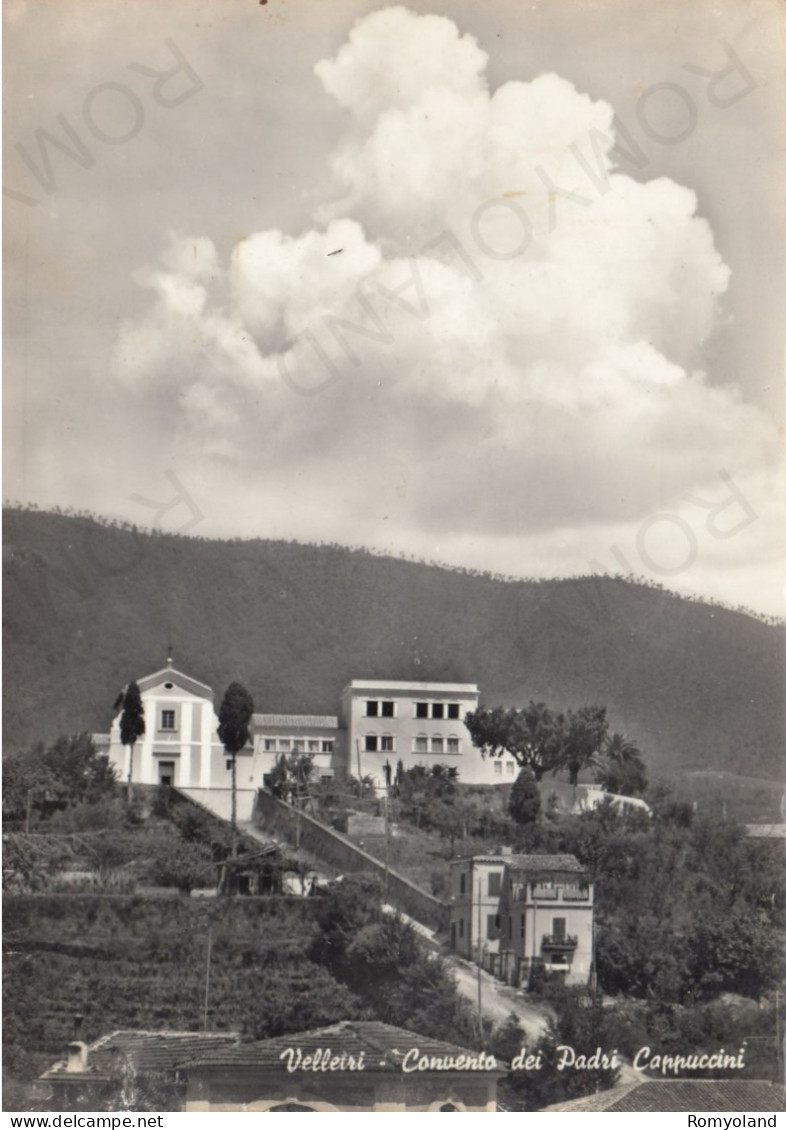 CARTOLINA  VELLETRI,LAZIO-CONVENTO DEI PADRI CAPPUCCINI-STORIA,MEMORIA,CULTURA,RELIGIONE,BELLA ITALIA,NON VIAGGIATA - Velletri