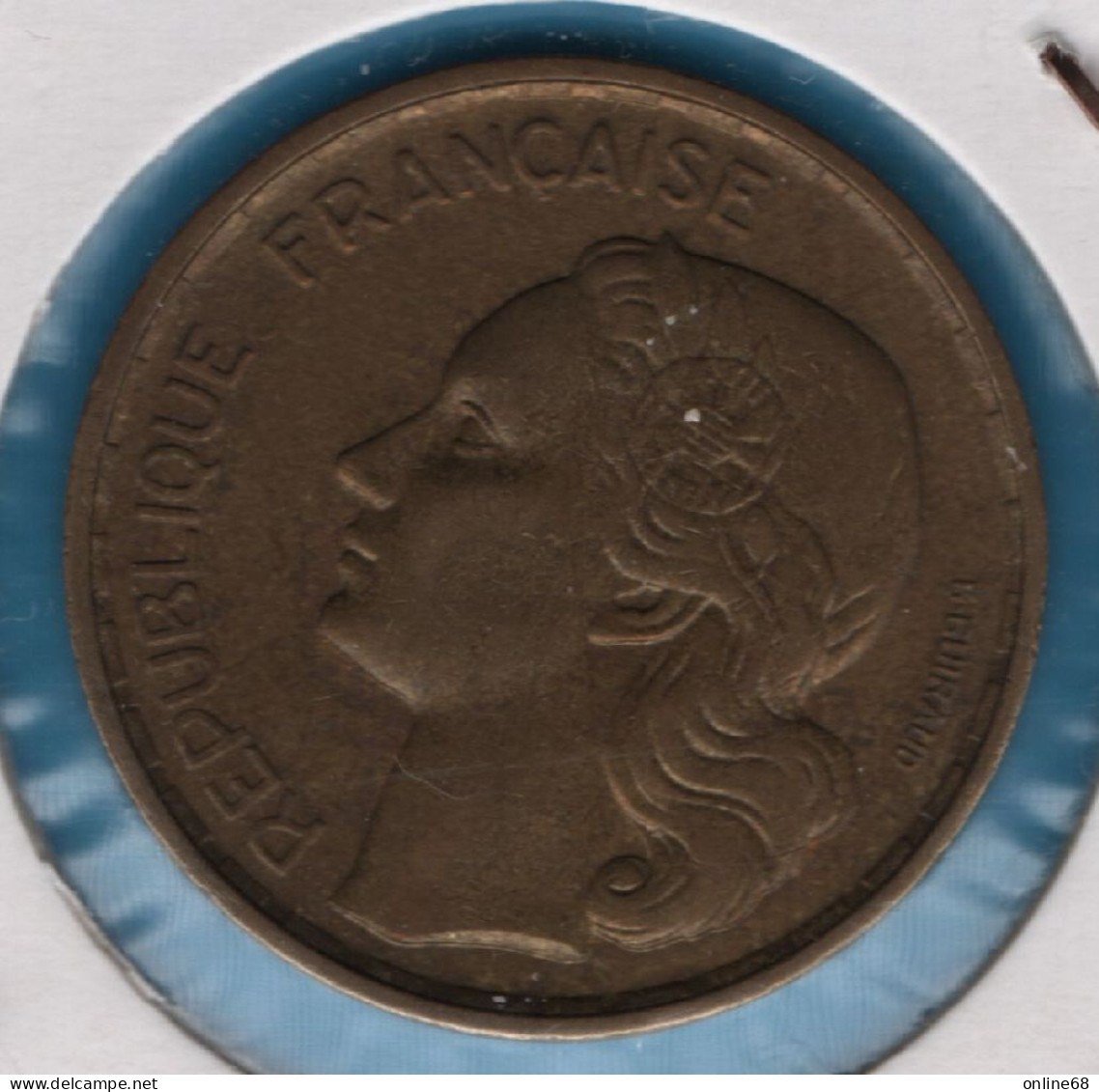 FRANCE 20 FRANCS 1952 B F# 402, KM# 917, Gad# 865 Guiraud - 20 Francs