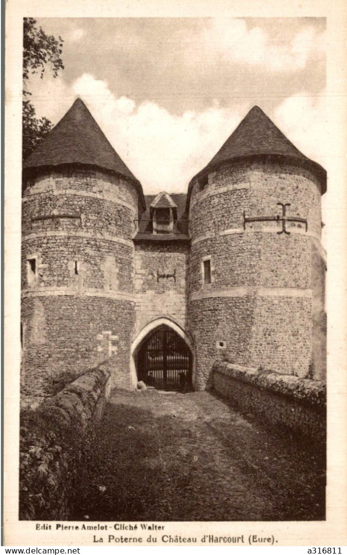 La Poterne Du Chateau D Harcourt - Harcourt