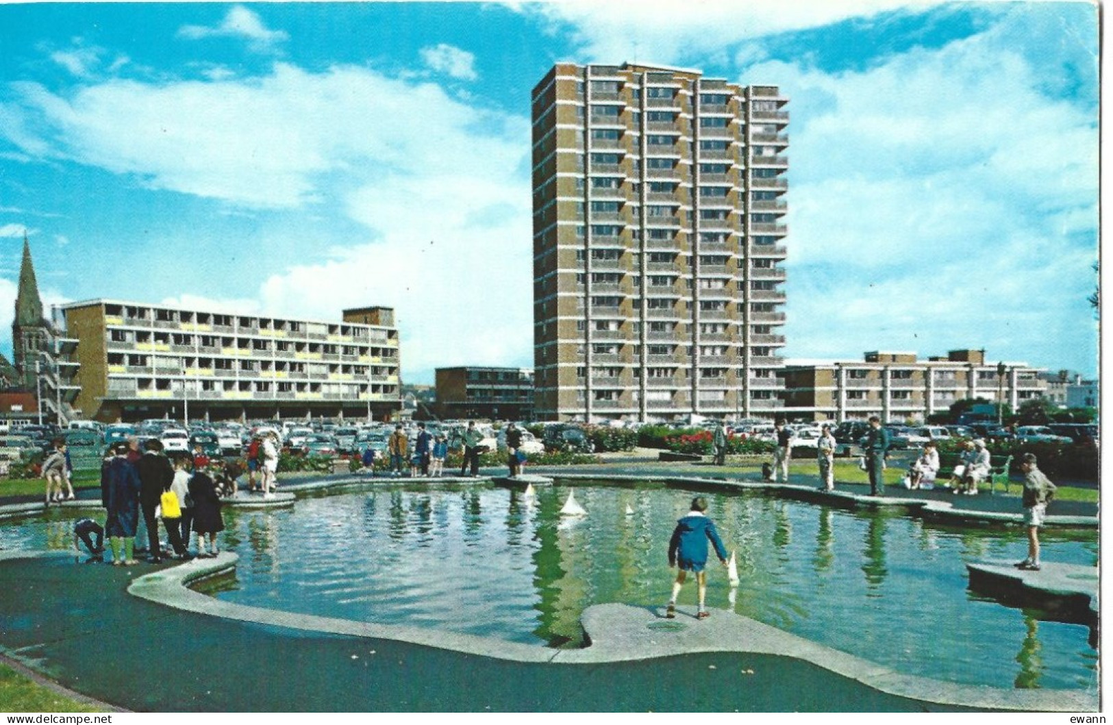 Angleterre - Carte Postale - Model Yacht Pond And Gardens - Bognor Regis - Bognor Regis