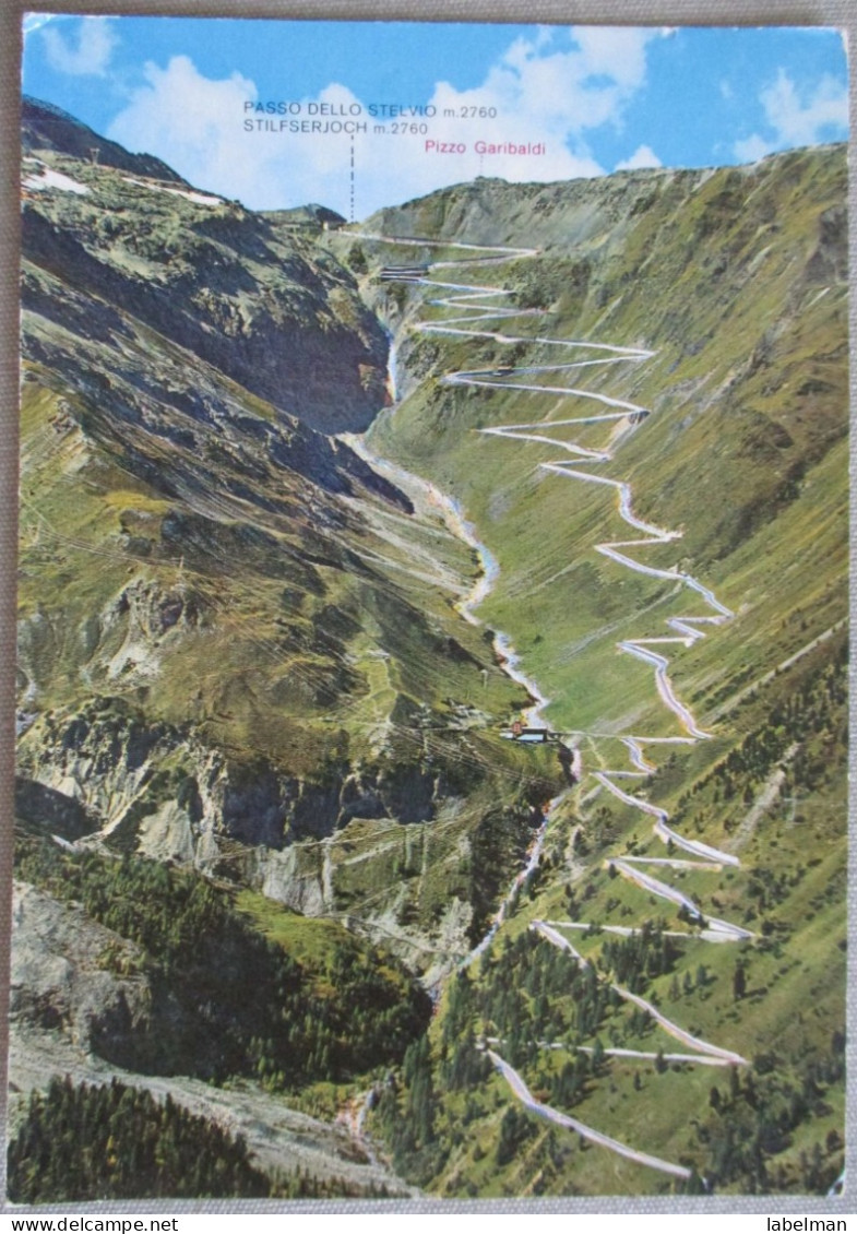 ITALY PASSO DELLO STELVIO DOLOMITI CP PC AK PHOTO POSTCARD ANSICHTSKARTE CARTE POSTALE CARTOLINA POSTKARTE CARD - Bisceglie