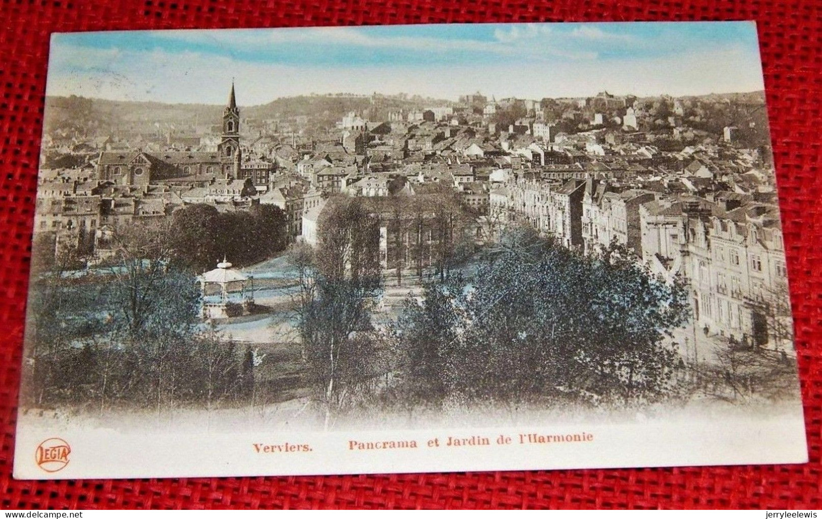 VERVIERS  -  Panorama Et Jardin De L'Harmonie - Verviers