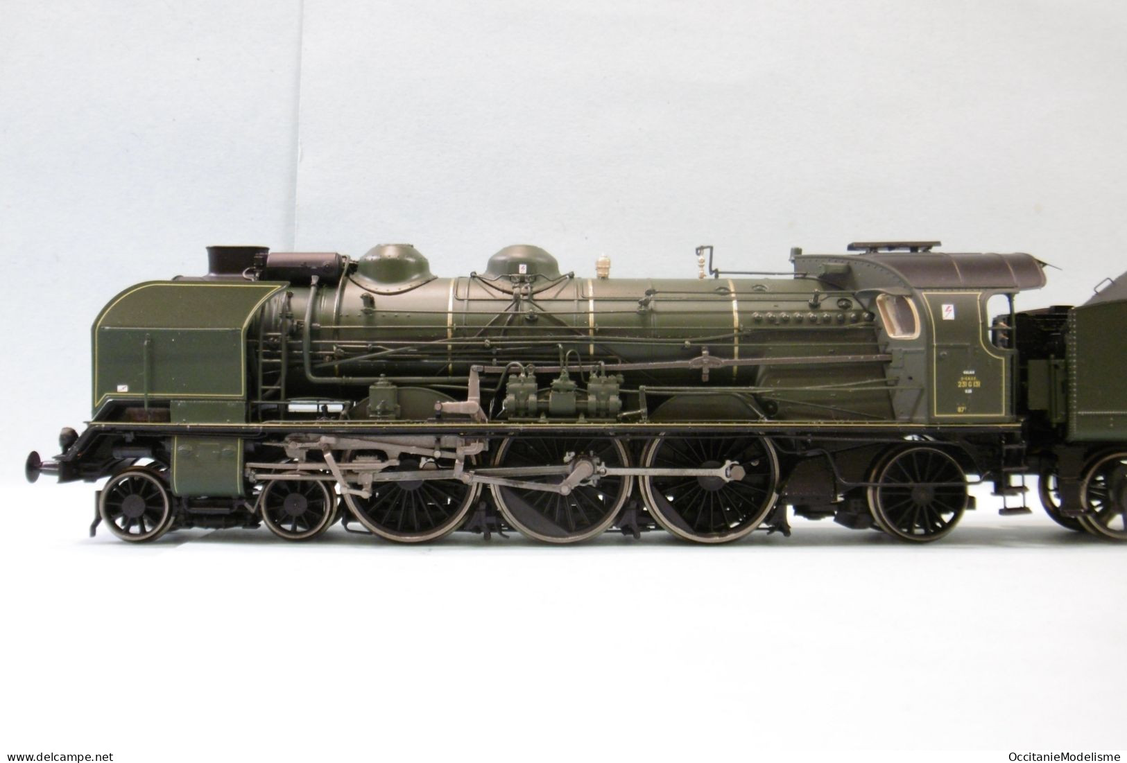 REE - Locomotive Vapeur PACIFIC 231 G 131 Calais ép. III DCC Sound Réf. MB-133 S Neuf NBO HO 1/87 - Loks