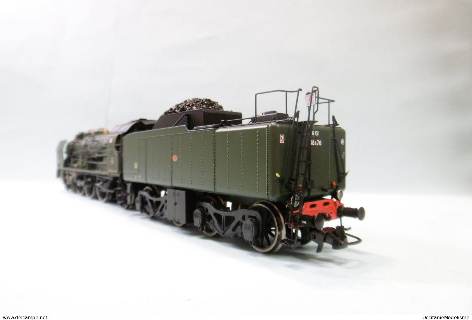 REE - Locomotive vapeur PACIFIC 231 G 131 Calais ép. III DCC Sound réf. MB-133 S Neuf NBO HO 1/87