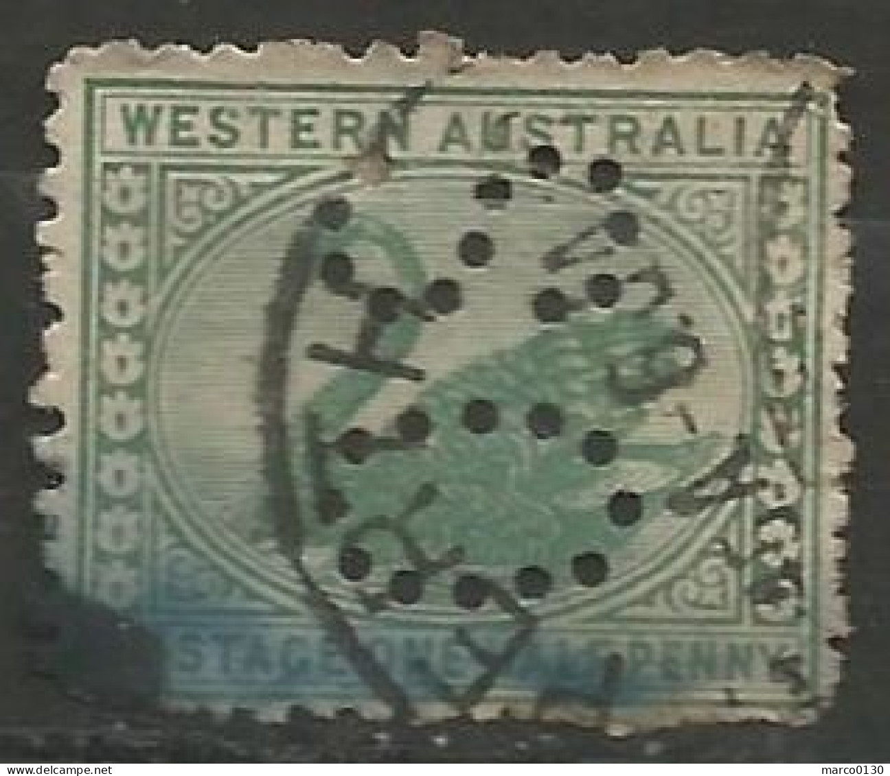 AUSTRALIE OCCIDENTALE / DE SERVICE N° 19A OBLITERE - Used Stamps