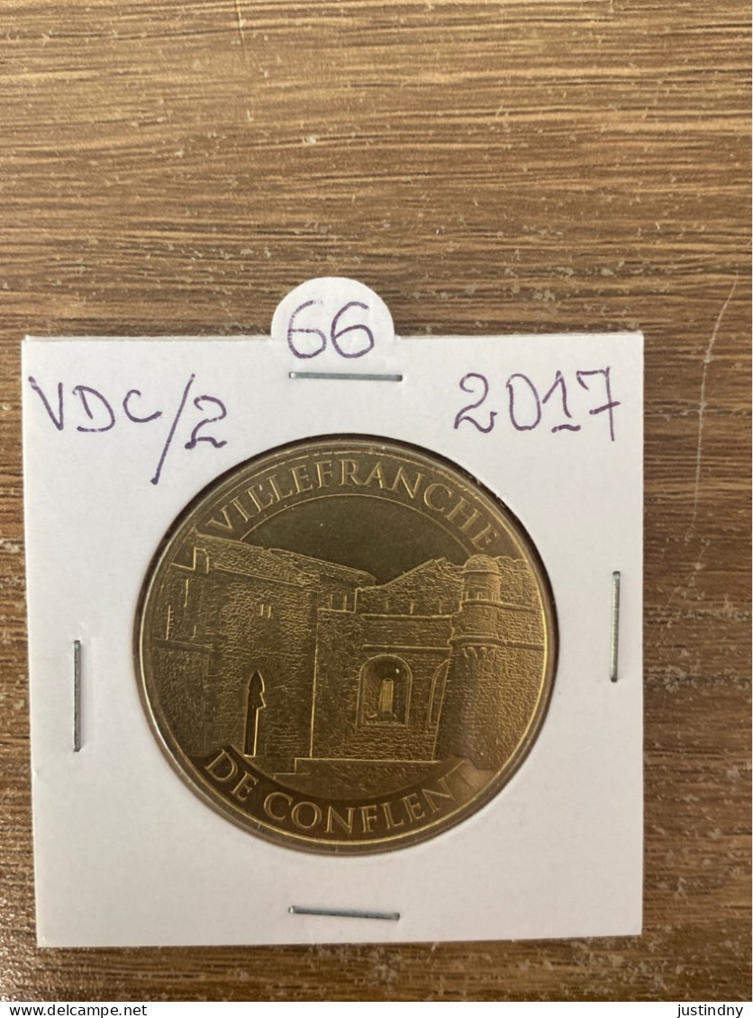 Monnaie De Paris Jeton Touristique - 66 - Villefranche-de-Conflent -  - 2017 - 2017