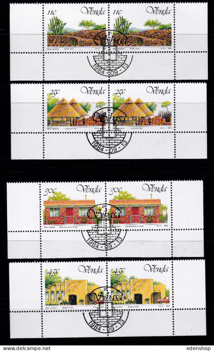 !984 SOUTH AFRICA VENDA SPECIAL OFFER, ALL 17 MNH Stamps,20 Control Blocks,5 FDCs,4 First Day sheets,16 cancelled pairs