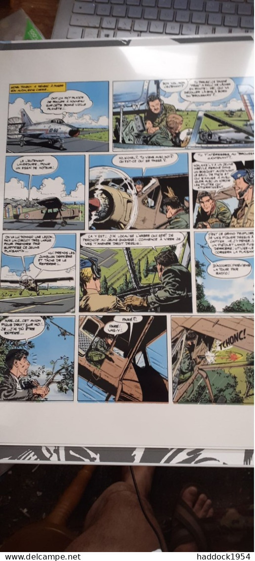 danger dans le ciel TANGUY et LAVERDURE UDERZO CHARLIER éditions grand vingtième 2016