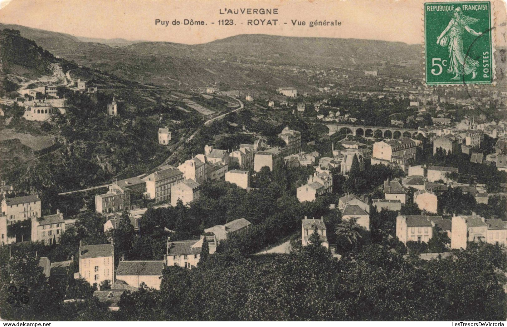 FRANCE - L'Auvergne - Puy De Dôme - Royat - Vue Générale - Carte Postale Ancienne - Clermont Ferrand