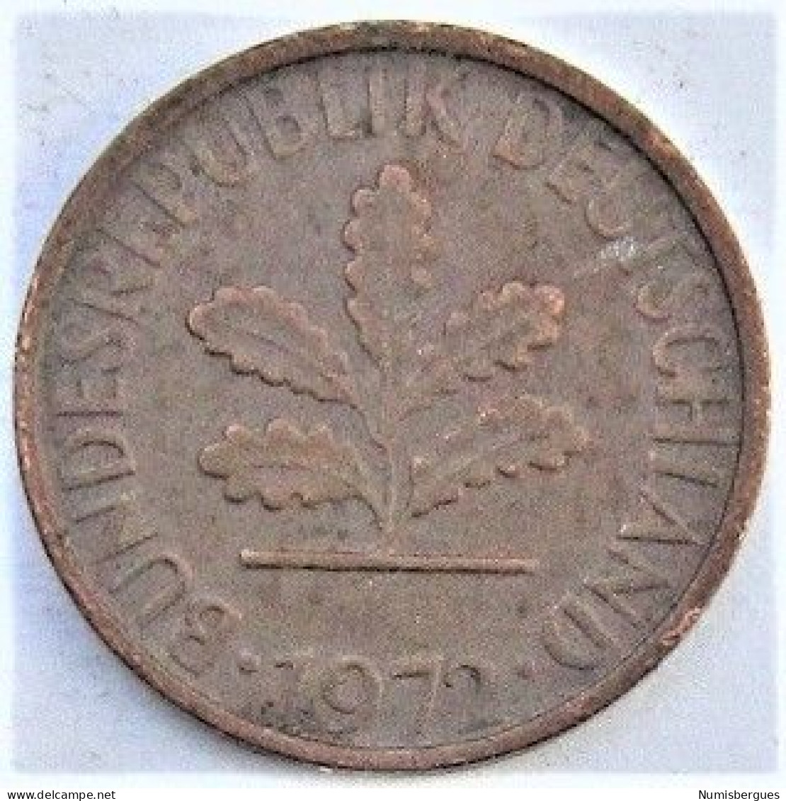 Pièce De Monnaie 1 Pfennig 1972 F - 1 Pfennig