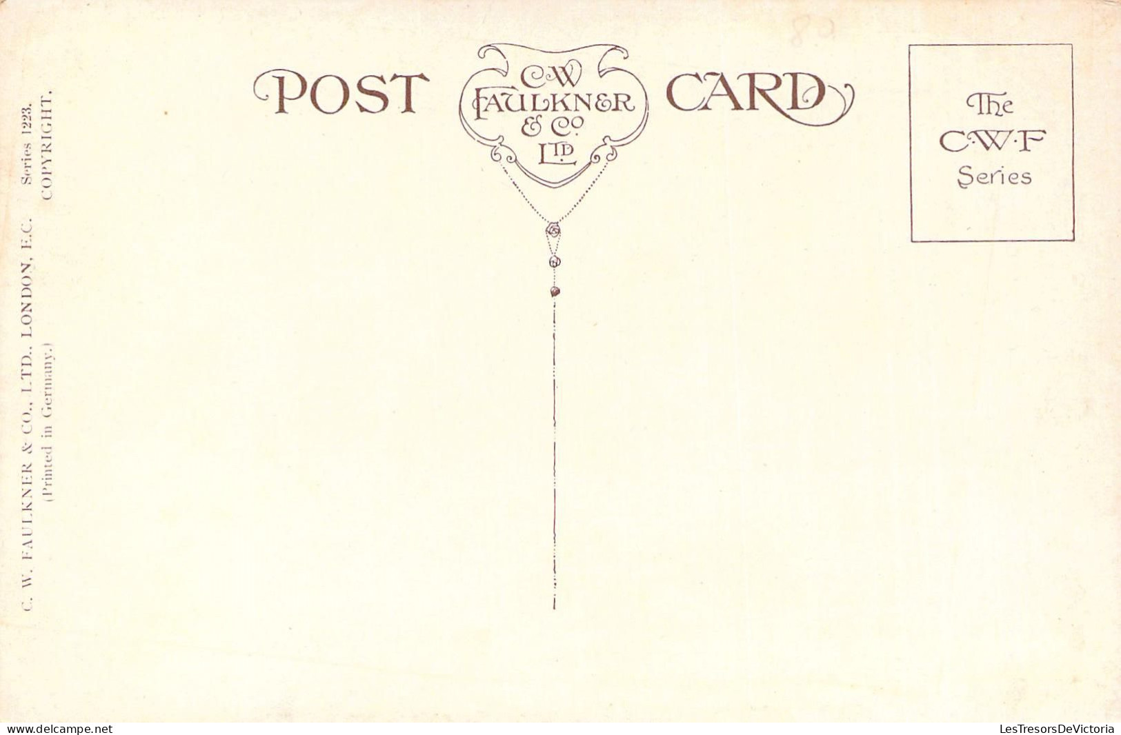 Arbre - Rosiers - Carte Postale Ancienne - Bomen