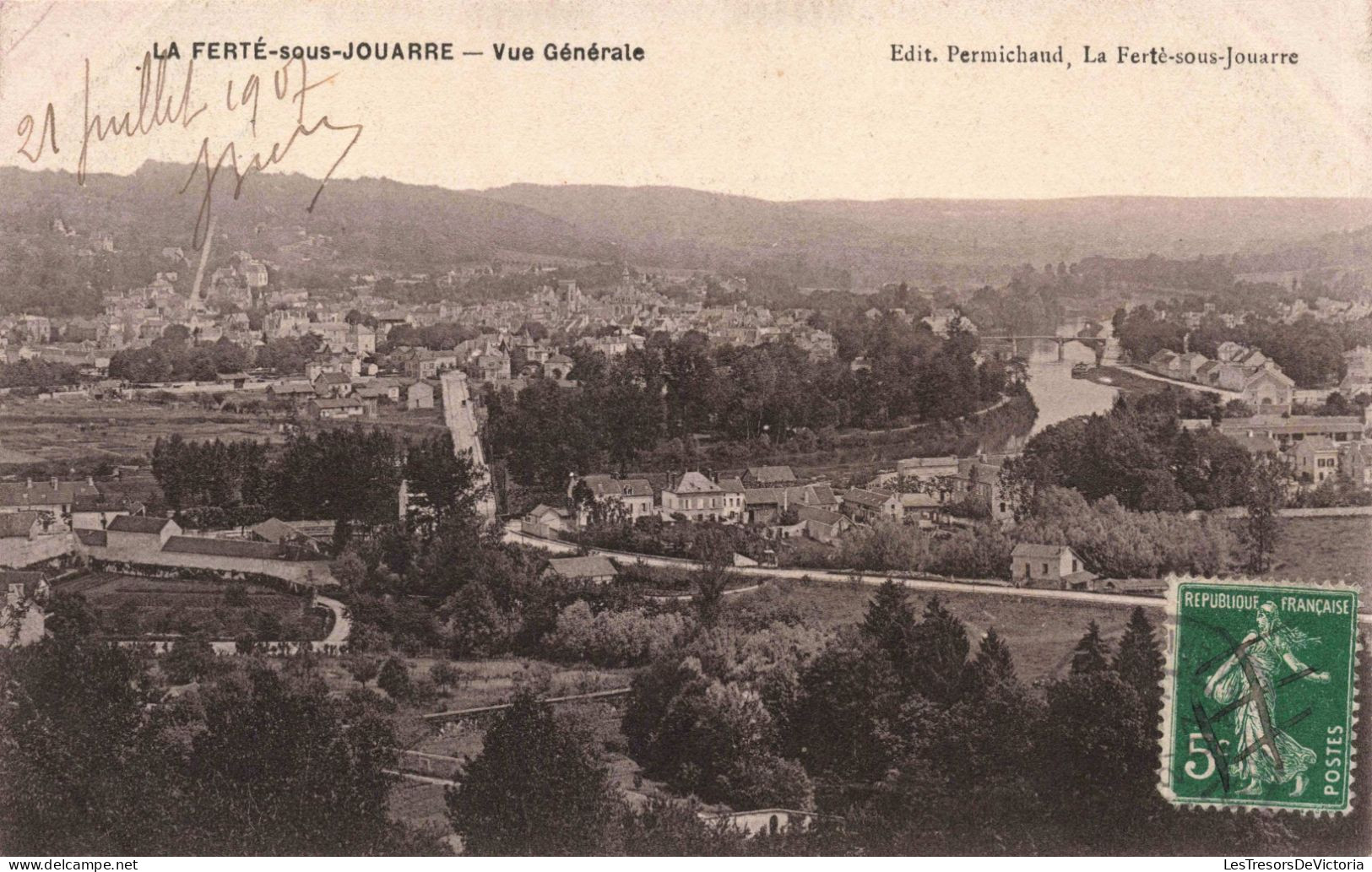 FRANCE - La Ferté Sous Jouarre - Vue Générale - Carte Postale Ancienne - Meaux