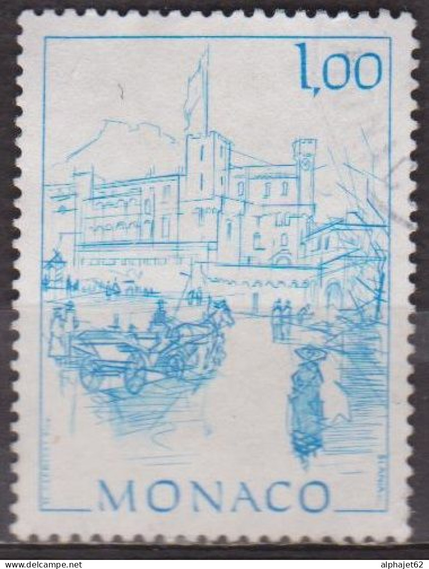 Vues D'autrefois - MONACO - Place Du Palais - N° 1515 - 1986 - Used Stamps