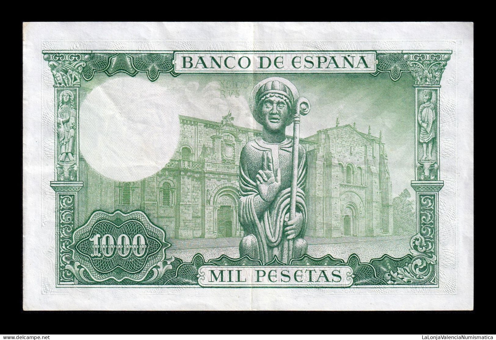 España Spain 1000 Pesetas San Isidoro 1965 Pick 151 Serie F Ebc Xf - 1000 Pesetas