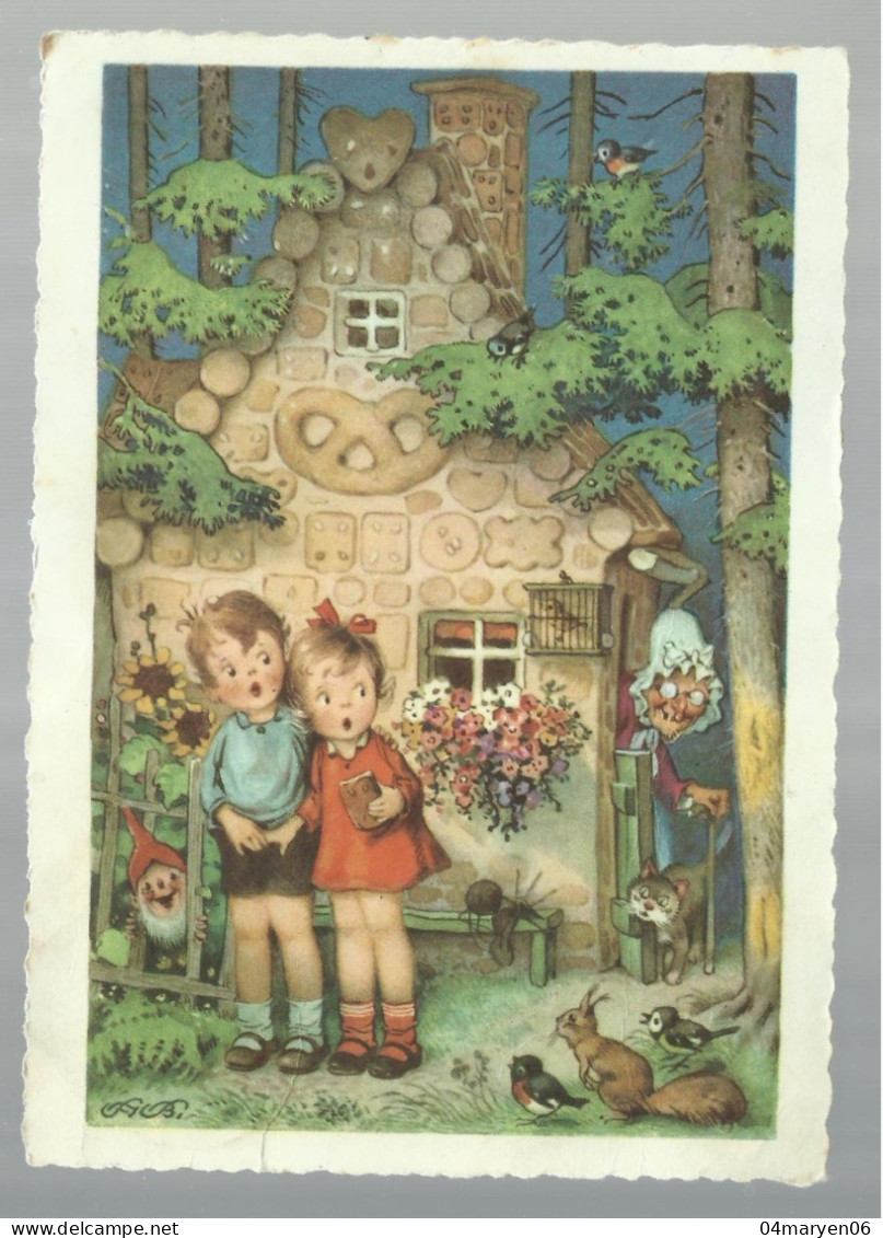 ***  ILLUSTRATOR  : BAUMGARTEN FRITZ   ***   -   Hans En Grietje  ! ! !   -  ZIE / VOIR SCAN'S - Baumgarten, F.