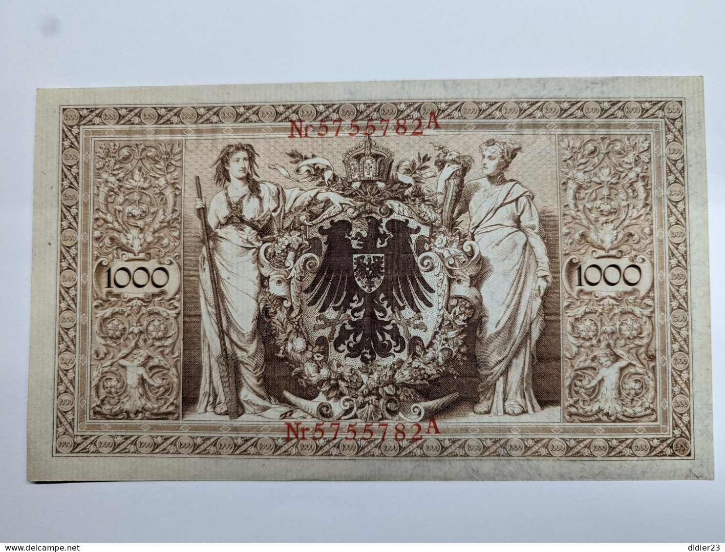 BILLET DE BANQUE ALLEMAGNE 1000 - 1.000 Mark