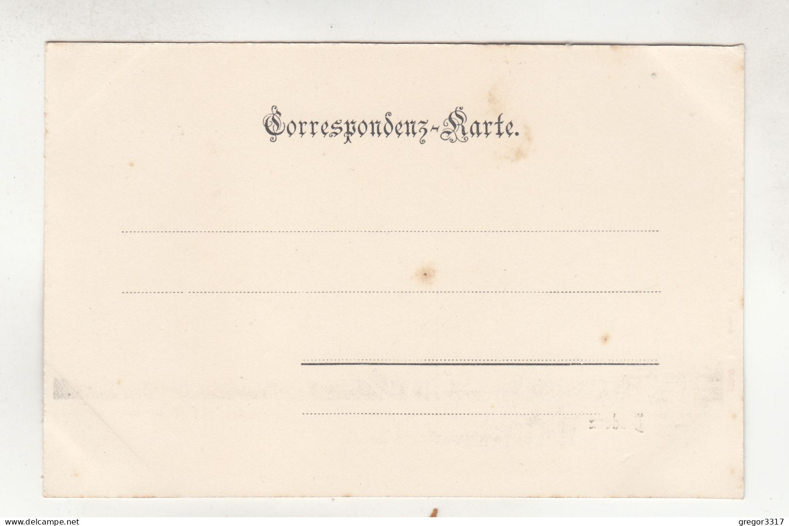 D2528) BLUDENZ - Vorarlberg - Sehr Alte Correspondenz Karte - Verlag K. Gnädlinger - Bludenz