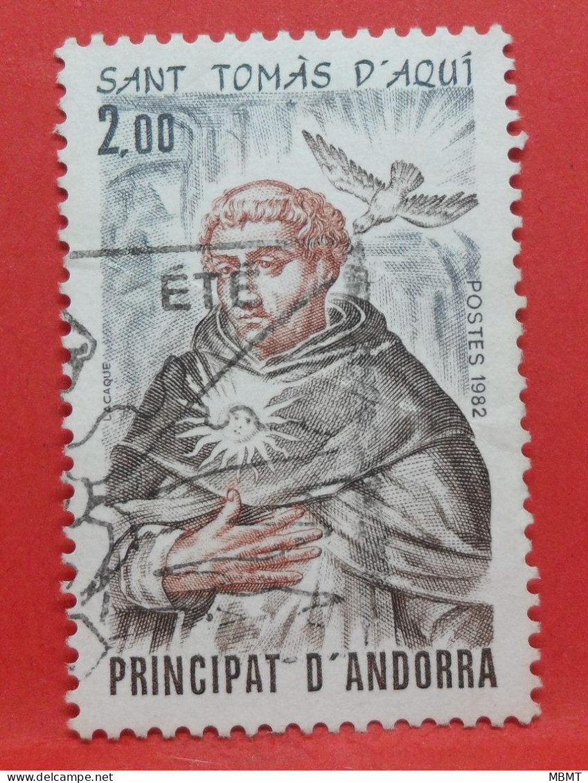 N°330 - 2.00 Francs - Année 1982 - Timbre Oblitéré Andorre Français - - Used Stamps