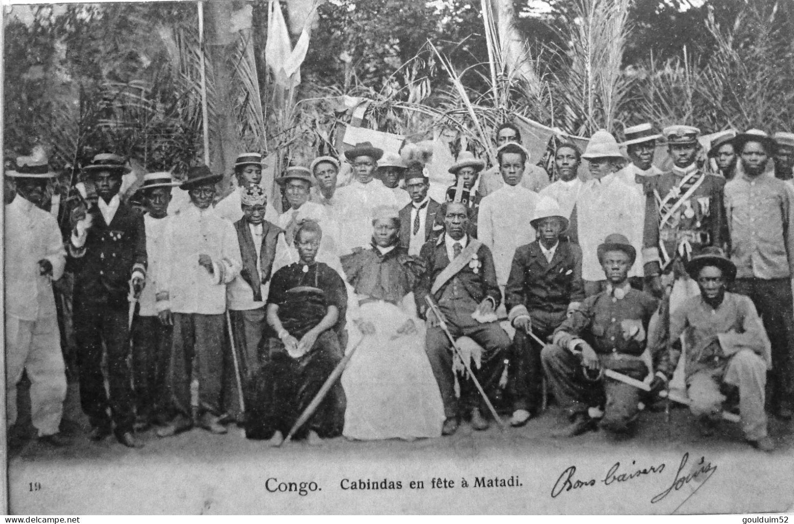 Cabindas En Fète à Matadi - Congo Français