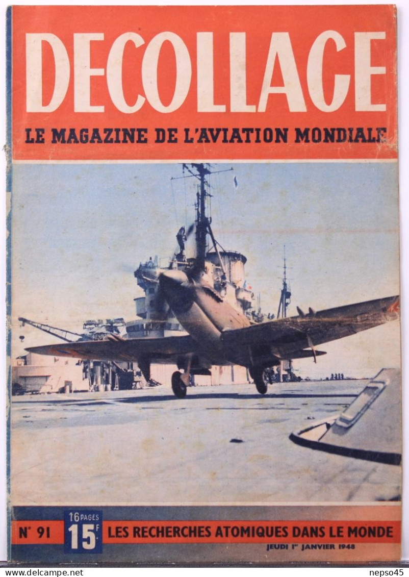 Magazine " Décollage " Aviation Mondiale.petits Avions Et Protection Des Espèces Sauvages.acrobaties Par Marcel Doret. - Aviation