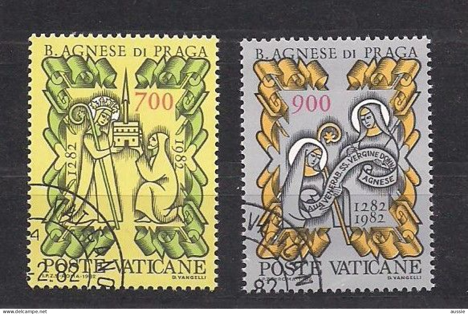 Vatikaan Vatican 1982 Yvertnr. 726-727 (o) Oblitéré  Cote 3,50 € - Used Stamps