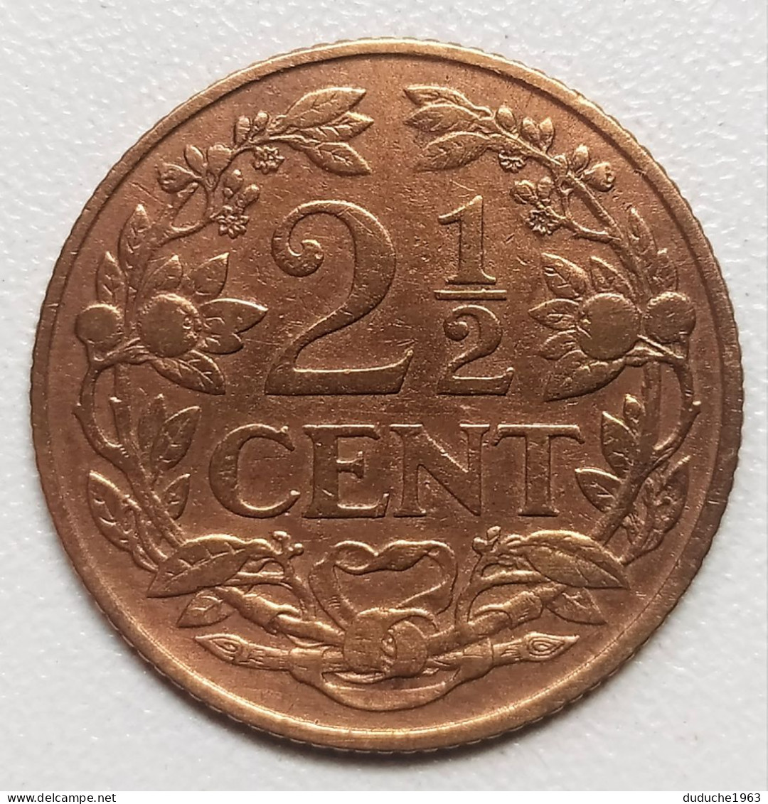 Pays-Bas - 2 1/2 Cent 1915 - 2.5 Centavos