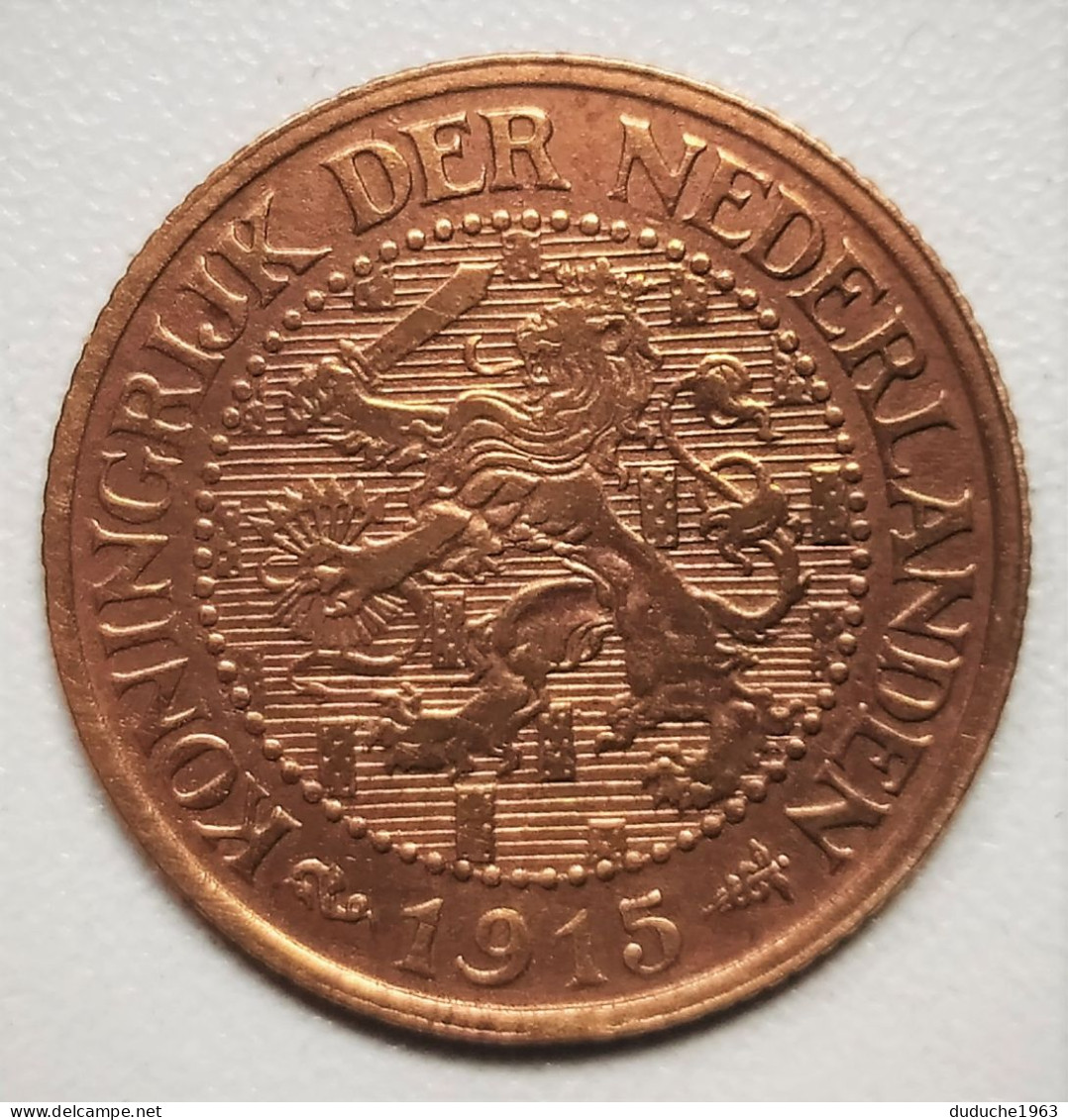 Pays-Bas - 2 1/2 Cent 1915 - 2.5 Centavos