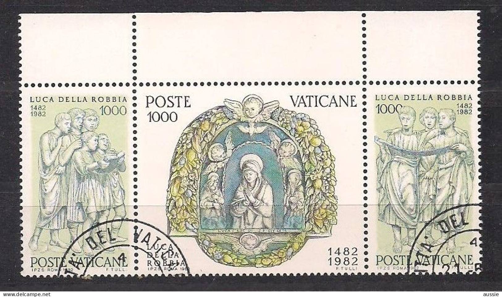 Vatikaan Vatican 1982 Yvertnr. 728-730 (o) Oblitéré  Cote 6 € - Oblitérés