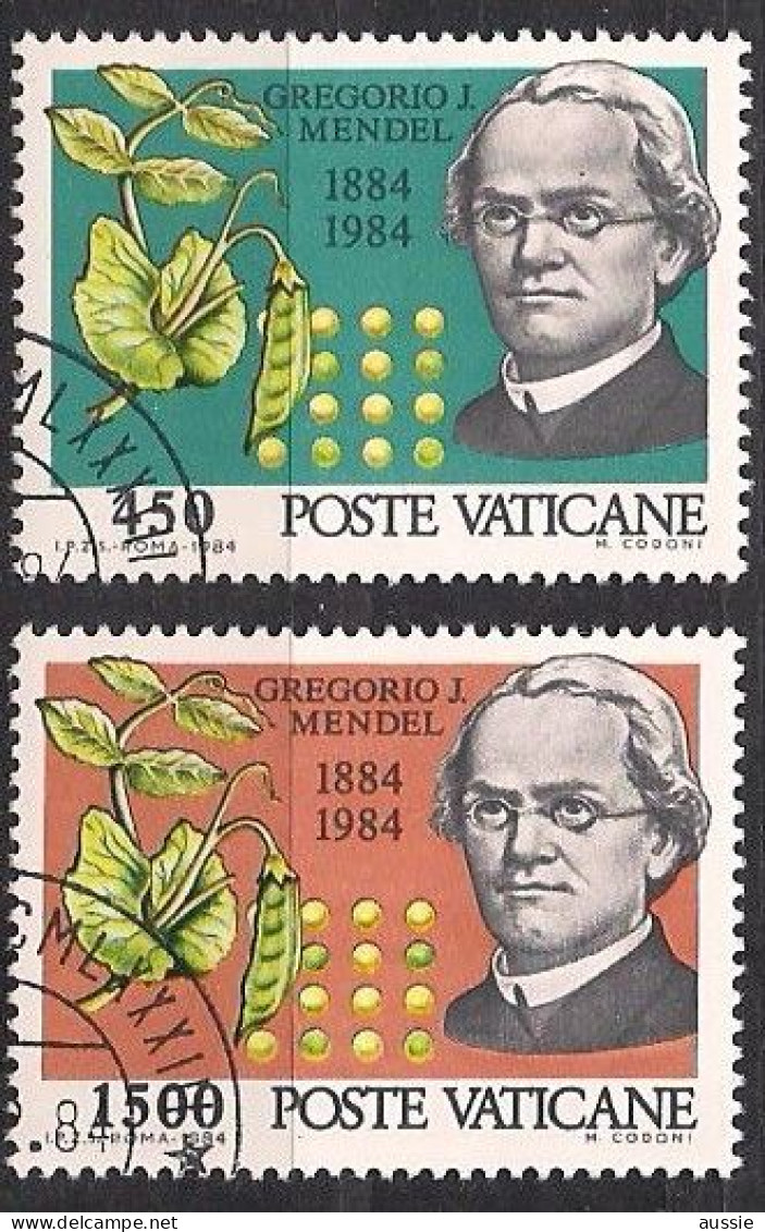 Vatikaan Vatican 1984 Yvertnr. 747-748 (o) Oblitéré  Cote 5 € - Gebraucht