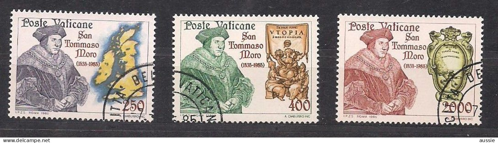 Vatikaan Vatican 1985 Yvertnr. 773-775 (o) Oblitéré  Cote 6,0 € - Oblitérés