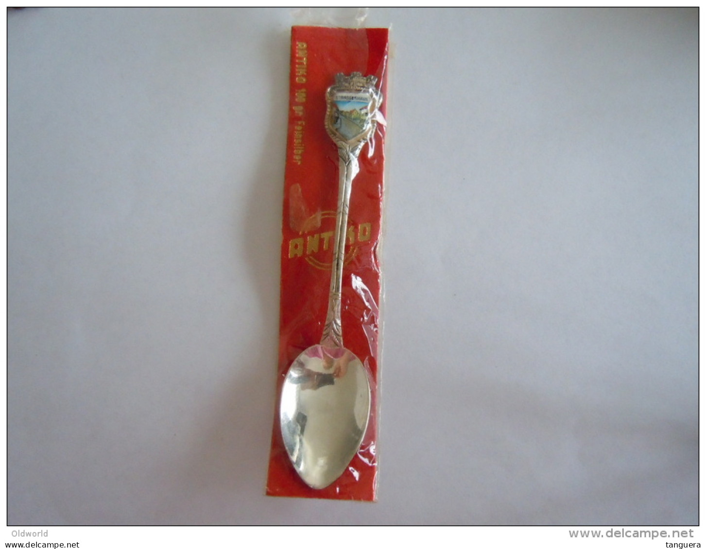 STRASSENHAUS Vintage Souvenir Lepel Petite Cuillère Little Spoon Antiko 100 Gr Feinsilber (ref 2) - Spoons