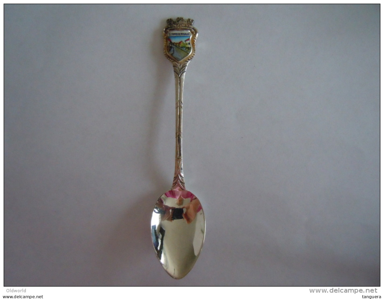 STRASSENHAUS Vintage Souvenir Lepel Petite Cuillère Little Spoon Antiko 100 Gr Feinsilber (ref 2) - Löffel