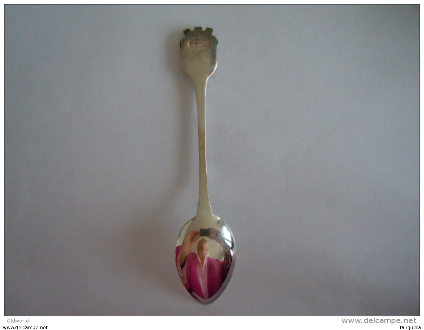 STRASSENHAUS Vintage Souvenir Lepel Petite Cuillère Little Spoon Antiko 100 Gr Feinsilber (ref 2) - Cucchiai