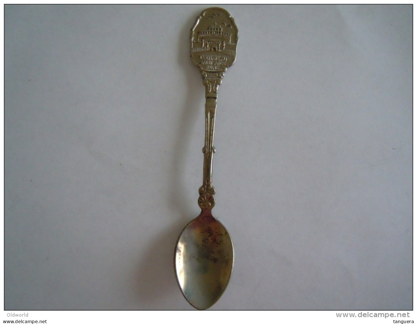 LE CHATEAU SAINT ANGE ROME Vintage Souvenir Lepel Petite Cuilllère Little Spoon  (ref 41) - Lepels