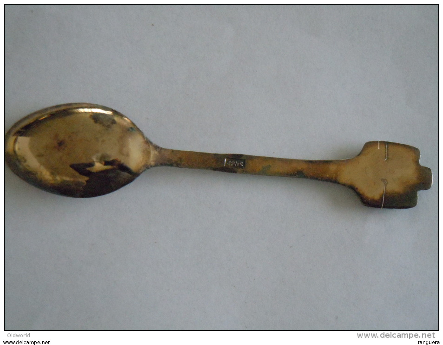 LONGLEAT UK Armoiries Vintage Souvenir Lepel Petite Cuilllère Little Spoon EPNS Argenté Verzilverd (ref 51) - Löffel