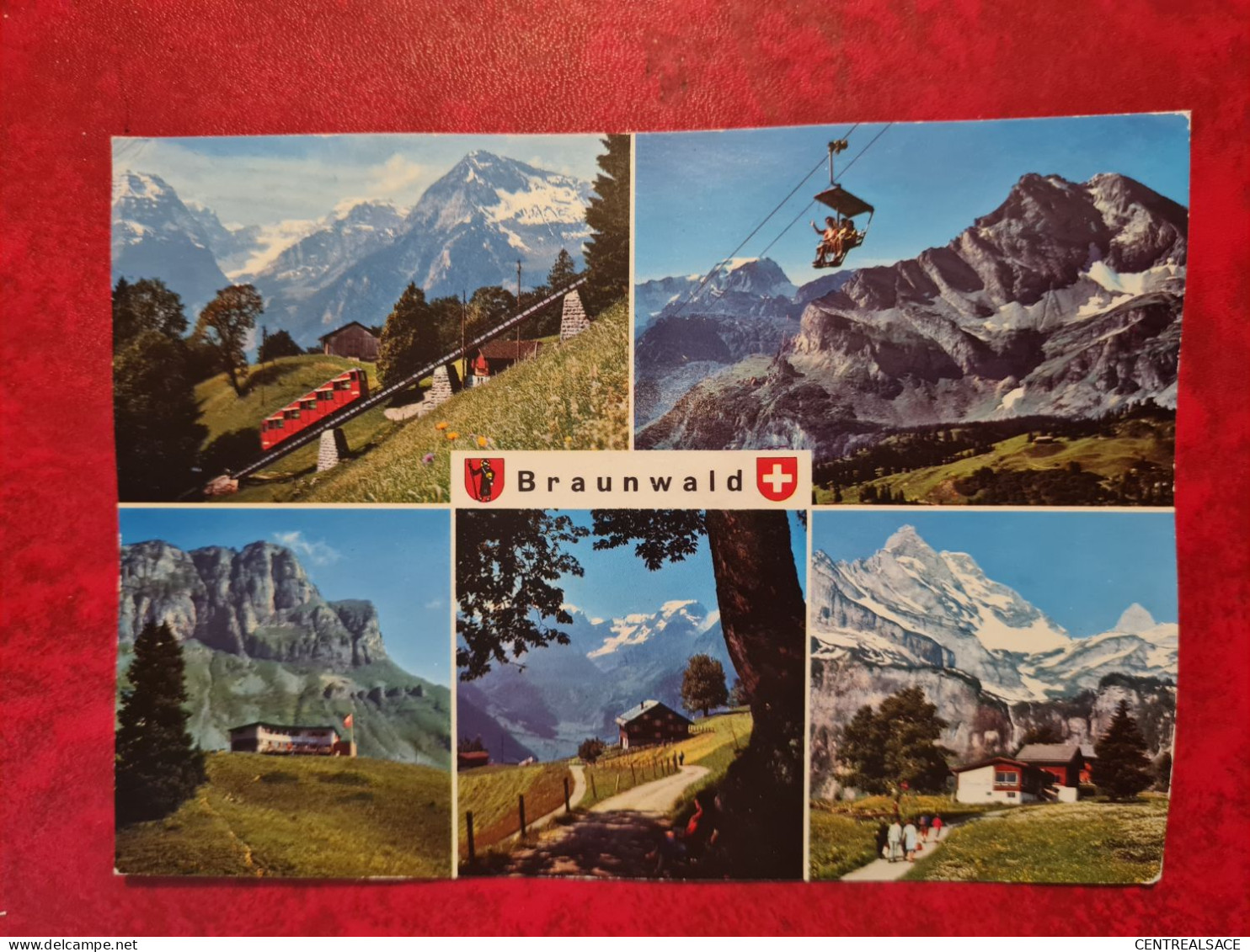 Carte Suisse BRAUNWALD MULTIVUES - Braunwald